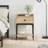 Image de vidaXL Table de chevet chêne sonoma 405x31x60 cm bois dingénierie 825895