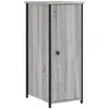 Image de Table De Chevet Sonoma Gris 32x42x80 Cm Bois D'ingénierie Vidaxl
