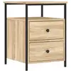 Image de Vidaxl table de chevet chêne sonoma 44x45x60 cm bois d'ingénierie