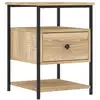 Image de Vidaxl table de chevet chêne sonoma 40x42x56 cm bois d'ingénierie