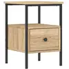 Image de Vidaxl table de chevet chêne sonoma 34x36x50 cm bois d'ingénierie