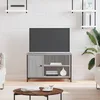 Image de Meuble Tv Sonoma Gris 80x40x50 Cm Bois D'ingénierie Vidaxl