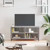 Image de Meuble Tv Sonoma Gris 100x40x50 Cm Bois D'ingénierie Vidaxl