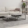 Image de Tables Basses Gigognes 2 Pcs Sonoma Gris Bois D'ingénierie Vidaxl