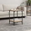 Image de Table Basse Chêne Sonoma 40x40x55 Cm Bois D'ingénierie Vidaxl