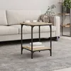 Image de vidaXL Table basse chêne sonoma 40x40x55 cm bois dingénierie 832824