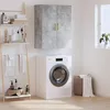 Image de Armoire Murale Gris Béton 69,5x34x90 Cm Vidaxl