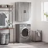 Image de Armoire Murale Sonoma Gris 69,5x34x90 Cm Vidaxl