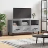Image de Meuble Tv Gris Béton 102x36x50 Cm Bois D'ingénierie Vidaxl