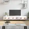 Image de Meuble Tv Blanc 150x36x30 Cm Bois D'ingénierie Vidaxl