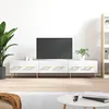 Image de Meuble Tv Blanc 150x36x30 Cm Bois D'ingénierie Vidaxl