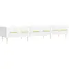 Image de Vidaxl meuble tv blanc 150x36x30 cm bois d'ingénierie
