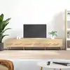 Image de Meuble Tv Chêne Sonoma 150x36x30 Cm Bois D'ingénierie Vidaxl