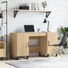 Image de Bureau Chêne Sonoma 140x50x75 Cm Bois D'ingénierie Vidaxl