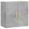 Image de Armoire Murale Gris Béton 60x31x60 Cm Bois D'ingénierie Vidaxl