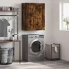 Image de Armoire Murale Chêne Fumé 69,5x34x90 Cm Bois D'ingénierie Vidaxl