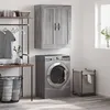 Image de Armoire Murale Sonoma Gris 69,5x34x90 Cm Bois D'ingénierie Vidaxl