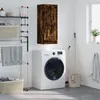Image de Armoire Murale Chêne Fumé 34,5x34x90 Cm Bois D'ingénierie Vidaxl