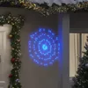 Image de Étoile Rayonnante De Noël 140 Led 8 Pcs Bleu 17 Cm Vidaxl