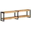 Image de Meuble Tv 160x30x40 Cm Bois Massif De Manguier Vidaxl