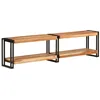 Image de Meuble Tv 160x30x40 Cm Bois D'acacia Massif Vidaxl