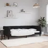 Image de vidaXL Lit de repos sans matelas noir 90x200 cm velours 354012