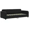 Image de Vidaxl lit de repos sans matelas noir 90x190 cm velours
