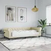 Image de Lit De Jour Crème 100x200 Cm Similicuir Vidaxl
