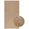 Image de vidaXL Tapis ZIZUR 80x150 cm aspect de jute intérieur et extérieur 364838