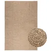 Image de vidaXL Tapis 160x230 cm aspect jute intérieur et extérieur tapis dextérieur tapis de sol tapis dintérieur 364841