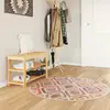 Image de Tapis Lavable Multicolore Ø 120 Cm Vidaxl