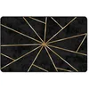 Image de Tapis Lavable Noir Et Doré 190x300 Cm Vidaxl