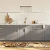 Image de vidaXL Tapis de cuisine multicolore 60x180 cm lavable 136628