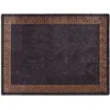 Image de Tapis Lavable Noir Et Doré 400x300 Cm Vidaxl
