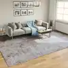 Image de Tapis Lavable Gris 400x300 Cm Vidaxl