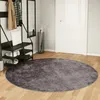 Image de Tapis Lavable Gris Ø 200 Cm Vidaxl
