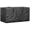 Image de vidaXL Sac de rangement pour sapin de Noël noir 150x75x75 cm PE 3195592