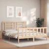Image de Cadre De Lit Sans Matelas 160x200 Cm Bois Massif De Pin Vidaxl
