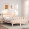 Image de Cadre De Lit Sans Matelas 140x200 Cm Bois Massif De Pin Vidaxl