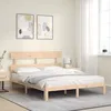 Image de Cadre De Lit Sans Matelas 160x200 Cm Bois Massif De Pin Vidaxl