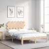 Image de Cadre De Lit Sans Matelas Bois De Pin Massif Vidaxl