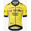 Image de Maillot Visma Lease a Bike 2024 Premium manche courte jaune - M