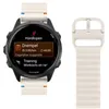 Image de Bracelet - JUSTIN - Garmin Forerunner 55/165 - Silicone - Largeur 20 mm - Noir