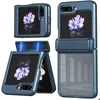 Image de Coque adapté à Samsung Galaxy Z Flip 5 - imoshion Coque arrière Rugged Clear - Bleu foncé