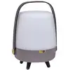 Image de Lampe Enceinte Bluetooth Kooduu Lite Up Play Mini Jbl Earth Blanc Et Marron