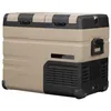 Image de Glacière électrique à compresseur Steamy-E - Double zone - 45 litres - 12V et 230V - pour voiture et camping - Grès