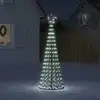 Image de Sapin De Noël À Led 275 Led Blanc Froid 180 Cm Vidaxl