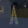 Image de vidaXL Sapin de Noël à LED 200 LED coloré 180 cm 358110