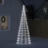 Image de Sapin De Noël À Led 550 Led Blanc 300 Cm Vidaxl