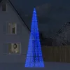 Image de Sapin De Noël À Led 1534 Led Bleu 500 Cm Vidaxl